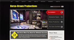 Desktop Screenshot of horse-drawnproductions.com